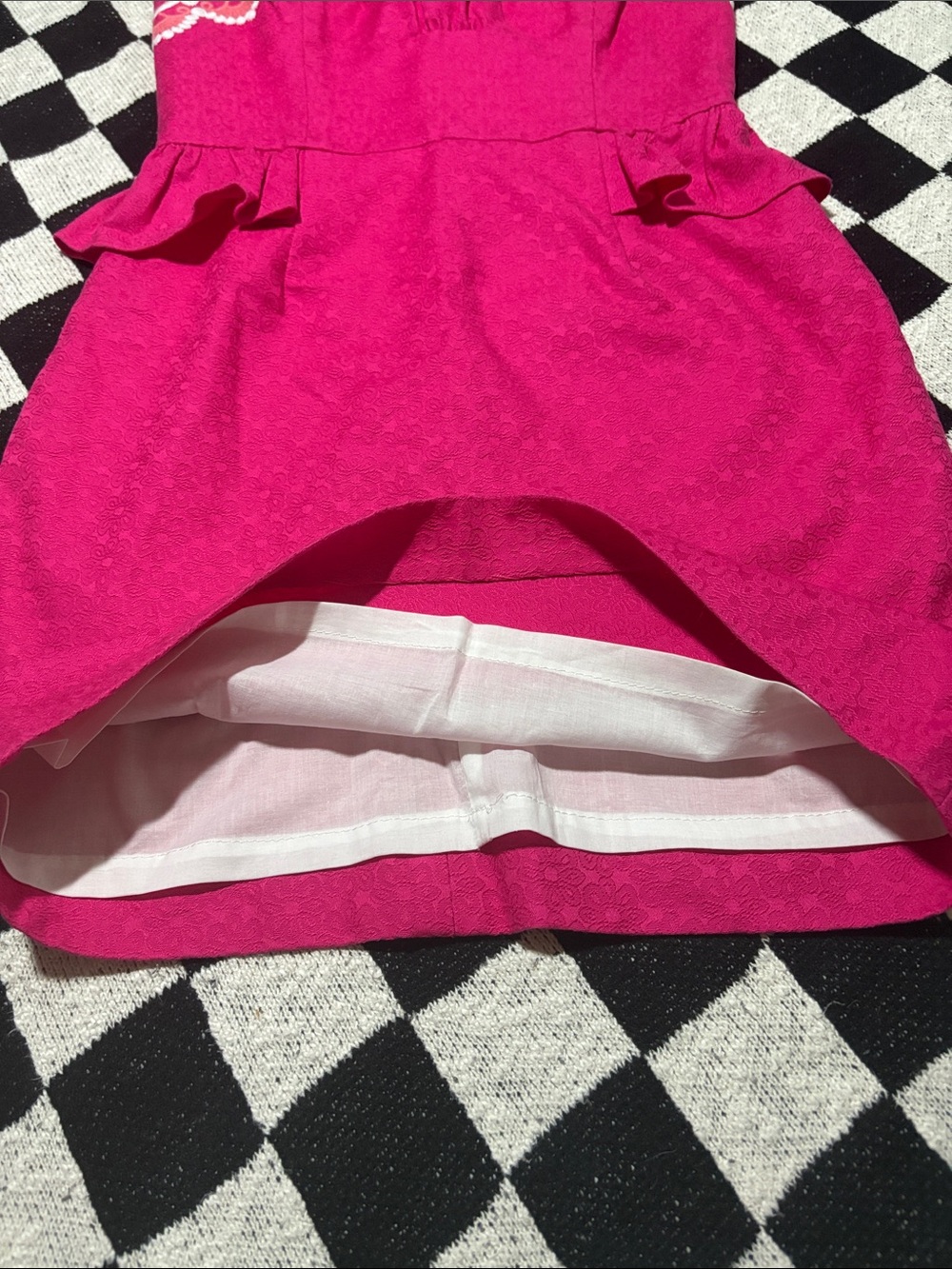Lilly Pulitzer Azalea Pink "Maybell" Scalloped Embroidered Jacquard Mini Dress - Picture 5 of 13